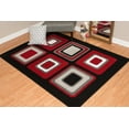 thumbnail image 5 of United Weavers Plaza Florence Accent Rug, Geometric Pattern, Red, 1'11" X 3'3", 5 of 6