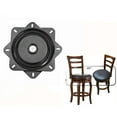 thumbnail image 3 of 7'' Heavy Duty Bar Stool Swivel Replacement Bar Stool Swivel Plate Black, 3 of 7