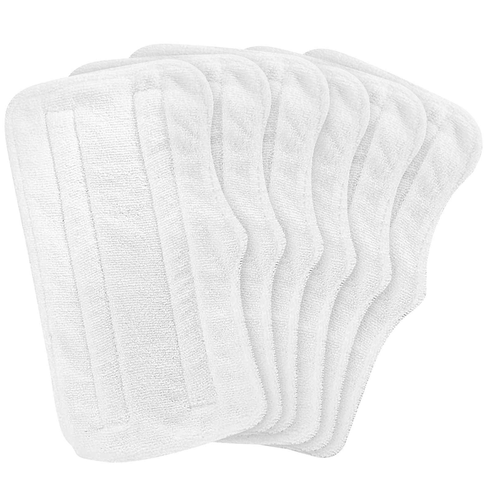 TSV 6 Pack Replacement Microfiber Cleaning Pads Fit for Euro Pro Shark Steam Mop XT3010, S3111, S1001, SP100K, S3250, S3251, S3202, SE200, SP100Q