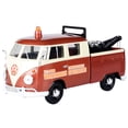 thumbnail image 2 of Volkswagen Type 2 (T1) Tow Truck "Volkswagen Specialists" Brown Metallic and Cream 1/24 Diecast Model Car by Motormax, 2 of 3