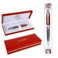 thumbnail image 3 of Trendy Zone 21 U.S. Marines Official Ballpoint Pen, Black Ink Ballpoint Pen Red Cap, With Embossed Eagle/Globe/Anchor Logo and U.S. Marines Logo, USMC Licensed Product - Gift Set, 3 of 8