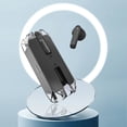 thumbnail image 7 of Earbuds for Kids, Hwkond Transparent Digital Display Wireless Bluetooth Earphones, In Ear Dual Stereo, True Wireless, Comes With A Large Capacity Charging Compartment, Black, Up to 60% Off, 7 of 7