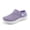 Purple, variant on Women's Clogs Garden Shoes Slip on Sandals Breathable Summer  Walking Slippers Pink 5.5