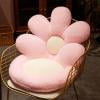 Ycandiee 19.7 *19.7in Flower Shape Seat Cushion - Cute Chair Pad with Plush Comfort Lazy Sofa Floor Pillow for Office, Bedroom & Living Room Decor, Supportive Lumbar Relief for Adults & Kids