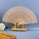 thumbnail image 5 of Abanico Plegable Tallado A Mano para Fiesta, Boda, Moda, , Madera, Vintage, , Antigüedad A, 5 of 5