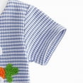 thumbnail image 4 of NOLDARES Toddler Baby Boy Clothes Summer Short Sleeve T Shirt and Shorts Cute Infant Baby Boy Outfits Clothing Set Blazer,18-24 M, 4 of 8