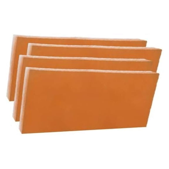 Replacement Filter Pads for Renewaire ERV EV90P / EV200 / EV240 / EV300-4 Pack of 10-1/2 inch x 21-3/4 inch