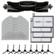 thumbnail image 1 of Para X8 Pro Robot Piezas de Repuesto Cepillo de Rodillo Principal Filtro Hepa Almohadilla de Fregona Bolsas de Polvo de Tela Accesorios, 1 of 5