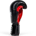 thumbnail image 3 of IBF Iron Body Fitness Boxing Gloves – Pro Series – Cowhide Leather - Shock Absorbing Padding – Breathable & Moisture Repellent – 8 cm (3.15") Extra-Wide Wrist Strap – Available in 10 – 16 oz., 3 of 5