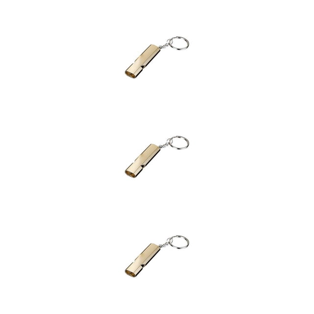 Yuarrent Silbato de metal, dispositivo de emergencia, artesanía, silbatos para exteriores, suministros para senderismo, accesorios para Type4 NO4