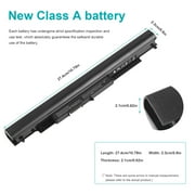 Replacement Laptop Battery for HP 807956-001 807957-001 HS04 HS03 HSTNN-LB6V 807611-251 807611-421 807611-831 HSTNN-PB6T M2Q95AA#ABA 807612-422 HS04 [2770mAh/14.8v]