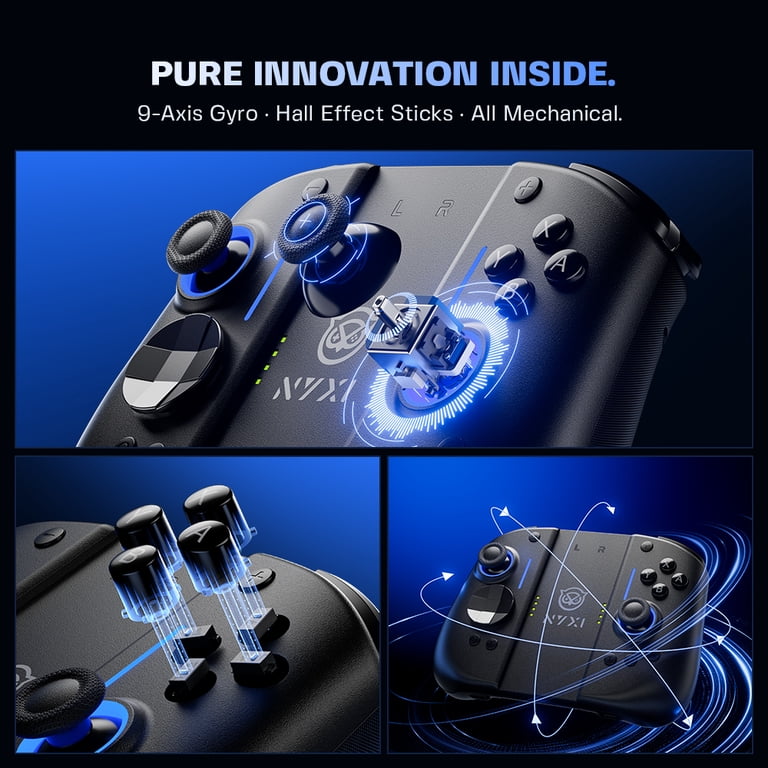 NYXI Hyperion 3 Wireless Gamepad with Hall Effect Joystick for
