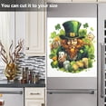 thumbnail image 5 of Man and St-patrick's Day Dishwasher Magnetic Covers Magnet Sticker Kitchen Decor Dishwasher Refrigerator Front Door Covers Decorative Magnetic 23" x 26", 5 of 5