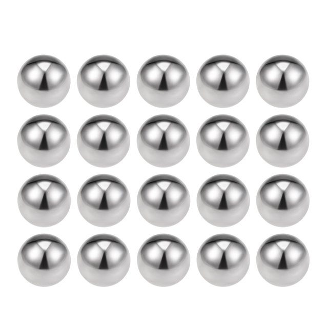 Bolas de rodamiento de 1/8", Bolas de precisión G100 de acero inoxidable 316L, paquete de 200