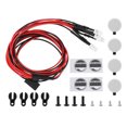 thumbnail image 2 of Model Car Roof Lights, Plastic  Compatibility Standard Size LED RC Lamp  for SCX10 II 90046 90047 for Traxxas 4LED,6LED, 2 of 7