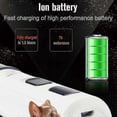 thumbnail image 4 of Dog Nail Grinder, Upgraded Super Quiet Painless Pet Nails Grooming Tools, 2 Speed Rechargeable Pet Nail Trimmer For Large Medium Small Dogs Cats Excel, 4 of 5