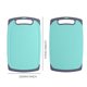 thumbnail image 3 of Teissuly Plastic Cutting Boards For Kitchen Dishwasher Safe Double-sided Design Extra Large Cutting Board For Meat Easy Grip Handle Non-Slip With Grinding Area (13x9x0.2inch) Teissuly WER202401277222, 3 of 7