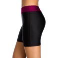 thumbnail image 4 of Women's Board Short High Waist Stretchy Swimsuit Bottom Swim Trunk, 4 of 6