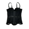 thumbnail image 6 of Corset Tops for Women Going Out Bustier Top Sleeveless Adjustable Straps Tops with Back Hooks Black S, 6 of 10