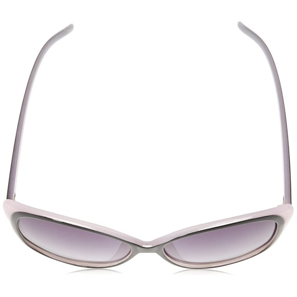 Jessica Simpson Lunettes de Soleil pour Femmes J5012 Ox Non Polarisées Iridium à Oeil de Chat, Noir, 68 mm
