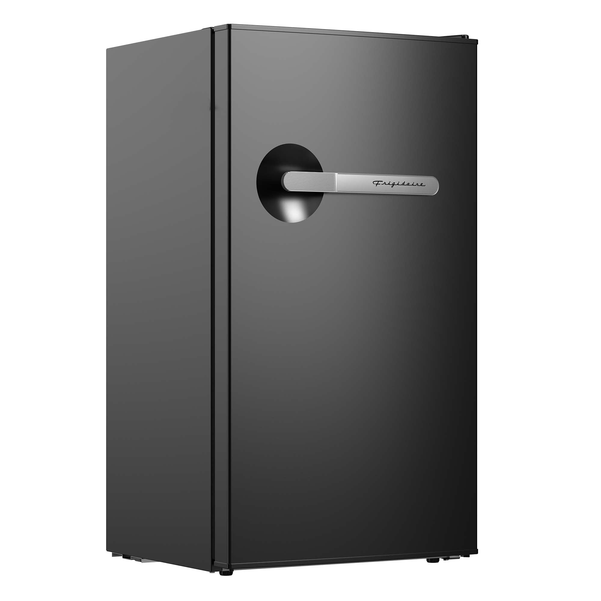 Frigidaire 3.2 Cu. ft. Retro Compact Refrigerator, Mini Fridge with Chiller Compartment, Black