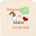 thumbnail image 4 of Inktastic Someone in Maine Loves Me Boys or Girls Toddler T-Shirt, 4 of 5