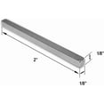 thumbnail image 2 of Gordon Glass® Neodymium Magnet for Swing Shower Doors, 1/8" x 1/8" - 2" long, 2 of 2