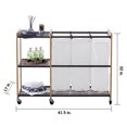 thumbnail image 2 of TRINITY EcoStorage 3-Bag Bronze Laundry Station w/Wheels, 2 of 3