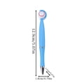 thumbnail image 2 of lhwanj Novelty Baseball Shaped Spinning Ballpoint Pen with Stress Relief Rotating Action for Desk Toy and Gift - 1 PC, 2 of 5