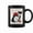 Black, variant on Nat 1 Grumpy Japanese Frog Barbarian Dnd Coffee Mugs
