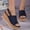 Dark Blue, variant on XIAQUJ Ladies Shoes Platform Wedge Sandals Bohemian Style Sandals Fashion Beach Sandals Sandals for Women 2024 Brown 7