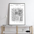 thumbnail image 4 of Computers and Electronics Patent Poster Technical Art Print Computer Gaming Room Wall Art Canvas Paitning Decor Gifts For Geeks, 4 of 6
