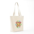 thumbnail image 7 of CafePress - Tap Dancing Sparkles Tote Bag - Unisex Canvas Tote Bag, Beige, 1-Piece, 7 of 7