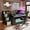 Twin XL + Black+Blue + Solid Wood+MDF, variant on ChenyueFurn Twin XL Loft Bed, Pull-Out Desk, Twin Trundle, 2 Drawers, Storage Steps, Gaming Bed,White