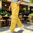 thumbnail image 5 of Khunlpohl Women's Cargo Pants Quick Dry Hiking Outdoor Trousers with Multiple Pockets Loose Fashion Casual Athletic Pants, 5 of 6