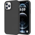thumbnail image 1 of Funda de Silicona Engrosada para iPhone 12 Pro Max, Negro, 1 of 7