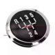 thumbnail image 3 of unidad Tapa de pomo de palanca de cambios de 5 velocidades para coche, emblema superior compatible con Vauxhall y Opel Astra H Corsa D 2004-2010, color negro + plata. Accesorios para coche., 3 of 5