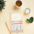 thumbnail image 2 of KAKOWELY Wooden Microscope Slide Box Wooden Microscope Slide Holder Container 25 Slots,5.12"X4.25"X1.38", 2 of 5