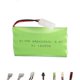 thumbnail image 5 of unique 9.6v 2400mah NiMH Battery + 9.6v USB Charger compatible Rc toys Car Robot Boat Gun Tank Train NI-MH AA 9.6v Rechargeable Battery Pack, 5 of 5