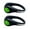Green, variant on 2 Pcs Runner Shoes Clip Light Sneakers Light for Night Running Sports U-shape Luminous Shoes Clips for Hip-Hop Outdoor Night Riding Warning Light Clip-On Shoes
