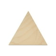 thumbnail image 2 of Wooden Triangle Cutouts 12 x 10-3/8-inch, Pack of 3 Blank Tessellating Geometric Wall Shapes, Wood Crafts to Paint, by Woodpeckers, 2 of 7