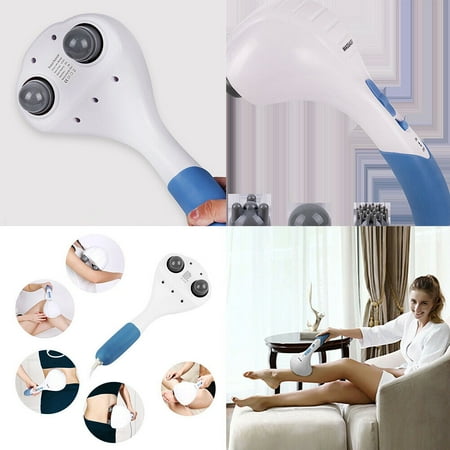US Handheld Full Body Electric Massager Deep Tissue Percussion Wand Back Neck