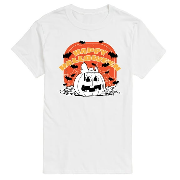 Peanuts - Peanuts Retro Halloween - Men's Short Sleeve Graphic T-Shirt