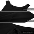 thumbnail image 6 of Women Summer 2 Piece Outfits Knit Halter Tank Top And Shorts Lounge Set, 6 of 7