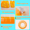 thumbnail image 4 of 3 Pack Inflatable Pool Floats Tube Rings, Pool Floats for Adults, Fruit Pool Tubes, Swimming Rings Pool Floaties Toys, Beach Pool Foaties Party, 4 of 8