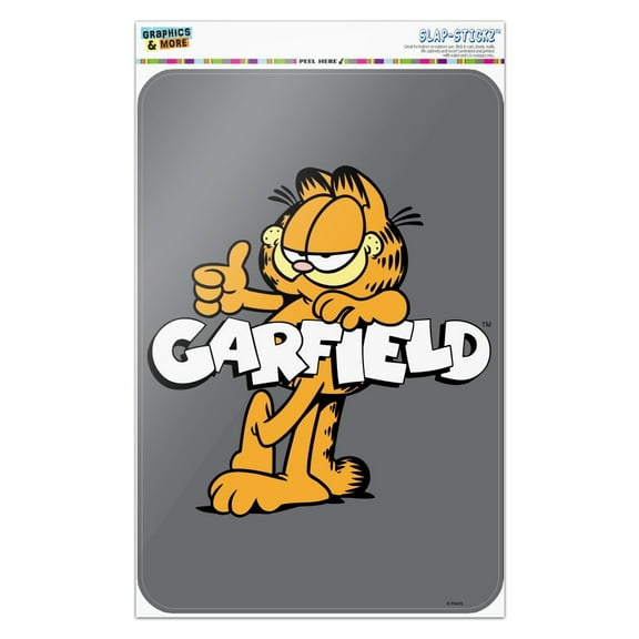 Garfield with Logo Home Business Office Sign