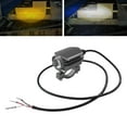 thumbnail image 3 of lionlar Motorcycle LED Headlight Dirt Bike Scooter Color Car ATV Projector Lens, 3 of 9