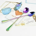 thumbnail image 3 of 2pcs Stainless Steel Color Soup Spoon Long Handle Spoon Set Coffee Spoon Ice Cream Dessert Tea Spoon, 3 of 6
