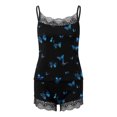 thumbnail image 4 of GERsome Women's Pajamas Set Sleeveless Tee and Shorts Sleepwear Tank Top Pjs Set, 4 of 6