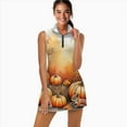 thumbnail image 2 of Autumn Pumpkins and Squirrel Sports Dresses Women Tennis Dress Outdoor Badminton Golf Quick-Drying And Breathable Sports Dress, 2 of 4